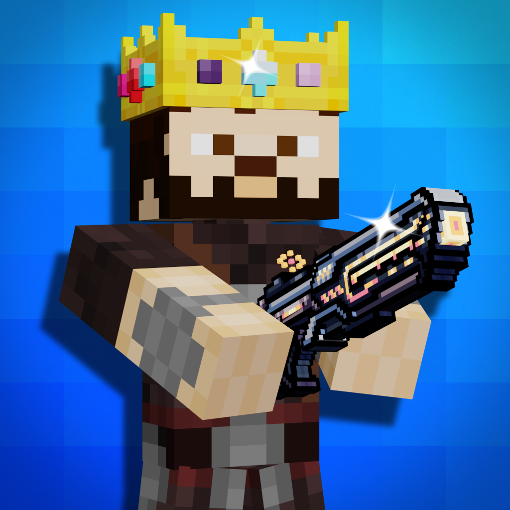 Pixel Royale 3D Logo